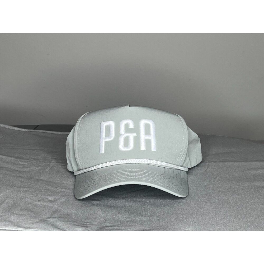 Pins & Aces P&A Olive Green Snapback Hat - Embroidered Logo - Adjustable Fit